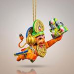 Flying Hanuman Car Hanging Idol