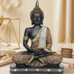 Meditating Sitting Buddha Idol Statue